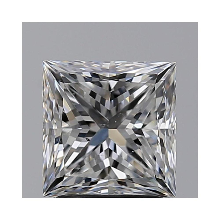 1.90 Carat Princess Loose Diamond, E, SI1, Ideal, GIA Certified | Thumbnail