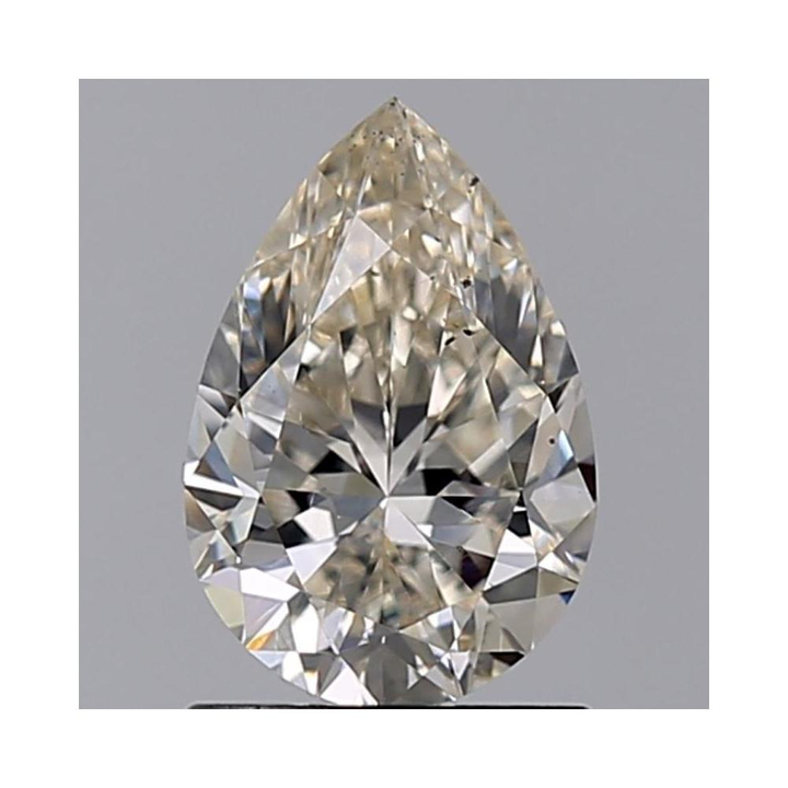 1.00 Carat Pear Loose Diamond, J, VS2, Ideal, GIA Certified