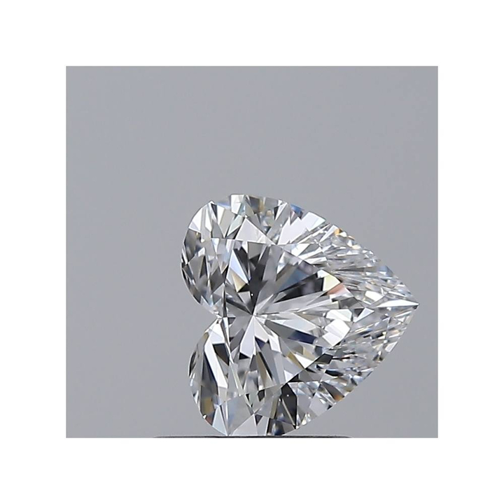 1.00 Carat Heart Loose Diamond, D, VS1, Ideal, GIA Certified | Thumbnail