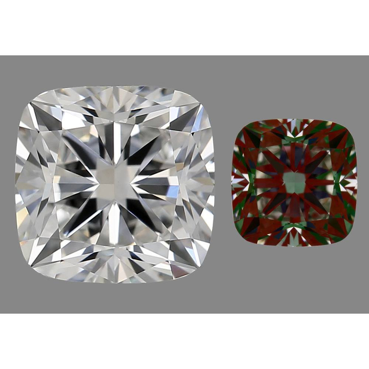 1.03 Carat Cushion Loose Diamond, G, VVS2, Ideal, GIA Certified | Thumbnail