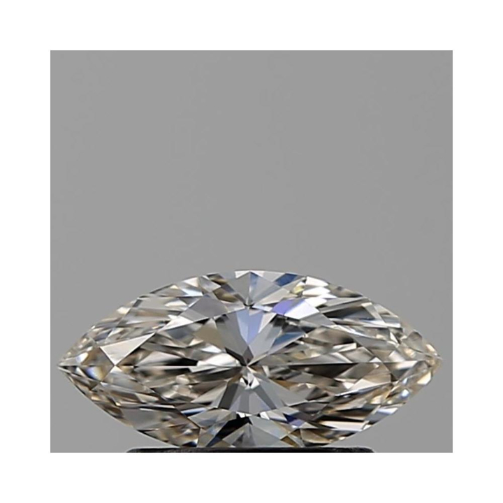 0.51 Carat Marquise Loose Diamond, J, VVS2, Ideal, GIA Certified | Thumbnail