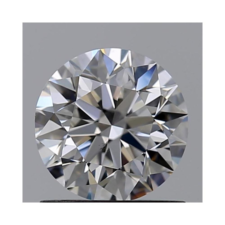 1.00 Carat Round Loose Diamond, F, VS1, Ideal, GIA Certified