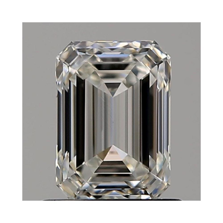 0.82 Carat Emerald Loose Diamond, H, VVS1, Ideal, GIA Certified