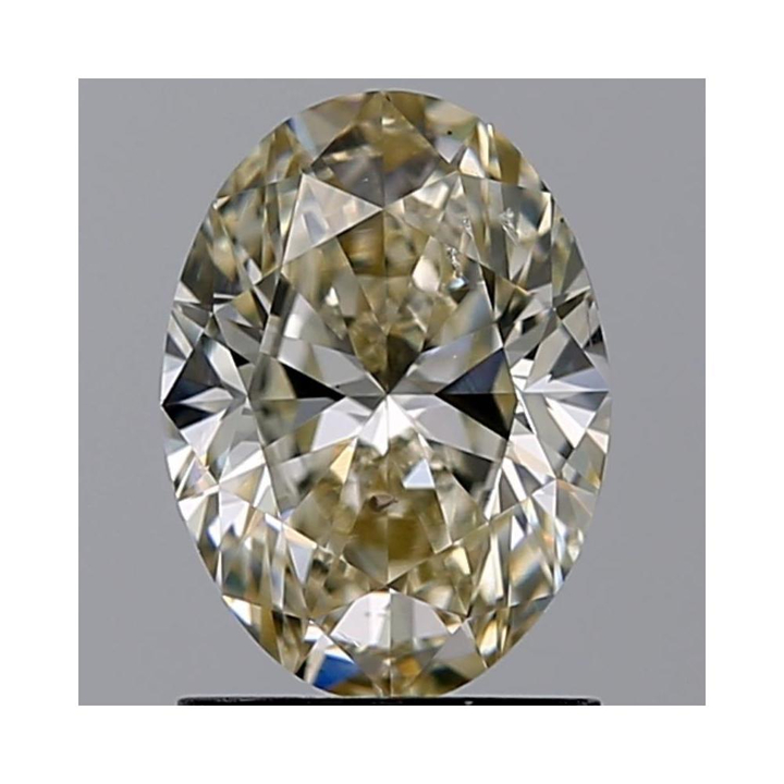 1.51 Carat Oval Loose Diamond, L, SI1, Super Ideal, GIA Certified | Thumbnail