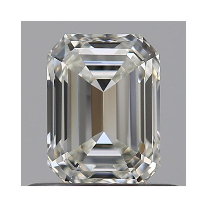 0.62 Carat Emerald Loose Diamond, I, VVS1, Ideal, GIA Certified | Thumbnail