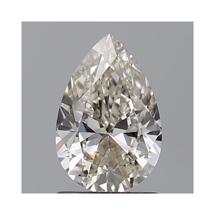 1.00 Carat Pear Loose Diamond, K, VS2, Ideal, GIA Certified