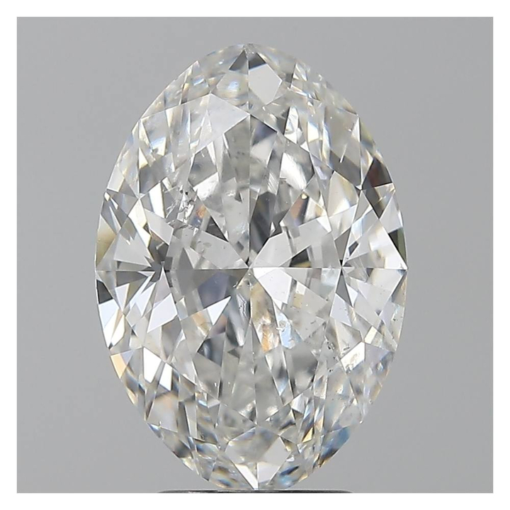 3.57 Carat Oval Loose Diamond, D, SI2, Ideal, GIA Certified