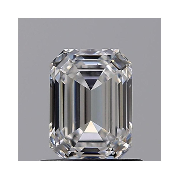 0.72 Carat Emerald Loose Diamond, D, VVS2, Ideal, GIA Certified