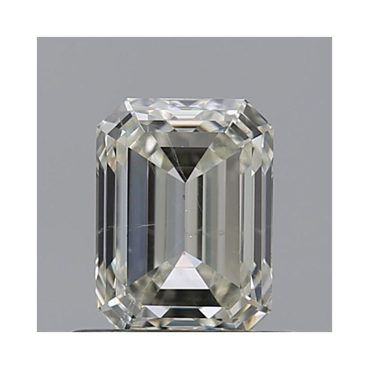 0.72 Carat Emerald Loose Diamond, K, SI2, Ideal, GIA Certified | Thumbnail