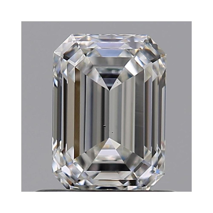 0.70 Carat Emerald Loose Diamond, F, VS2, Ideal, GIA Certified