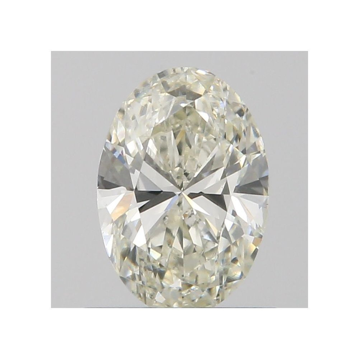 0.63 Carat Oval Loose Diamond, H, VS2, Ideal, GIA Certified