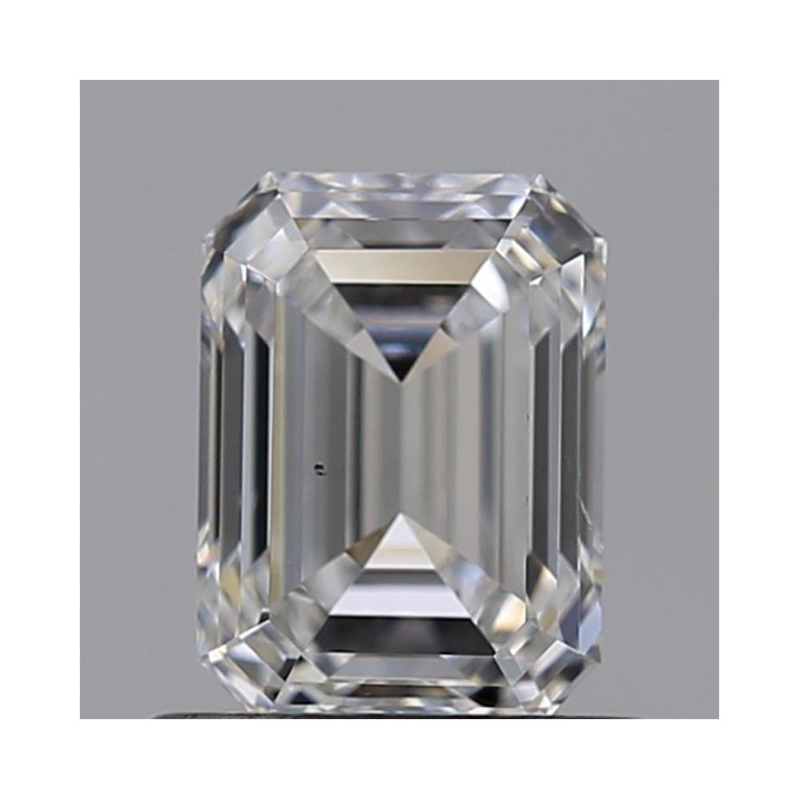 0.73 Carat Emerald Loose Diamond, F, VS2, Super Ideal, GIA Certified