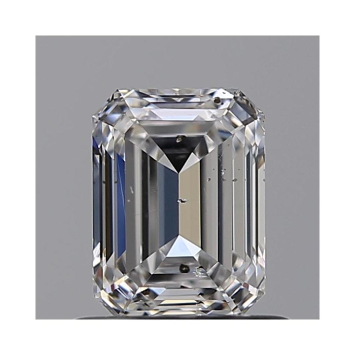 0.71 Carat Emerald Loose Diamond, D, SI2, Super Ideal, GIA Certified