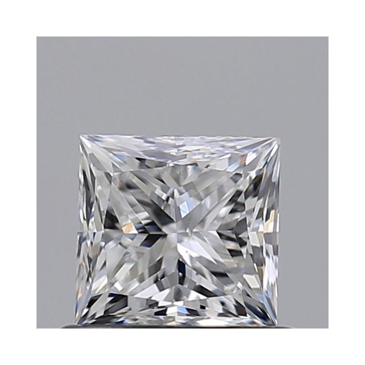 0.62 Carat Princess Loose Diamond, D, VS1, Excellent, GIA Certified | Thumbnail