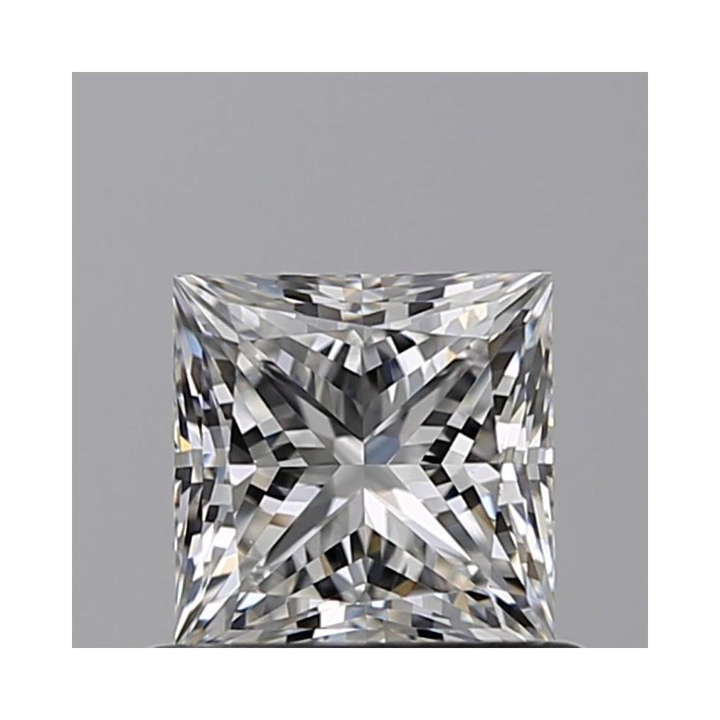 0.70 Carat Princess Loose Diamond, F, VVS2, Ideal, GIA Certified