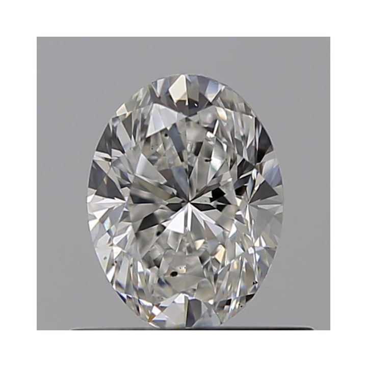0.47 Carat Oval Loose Diamond, F, VS2, Excellent, GIA Certified | Thumbnail