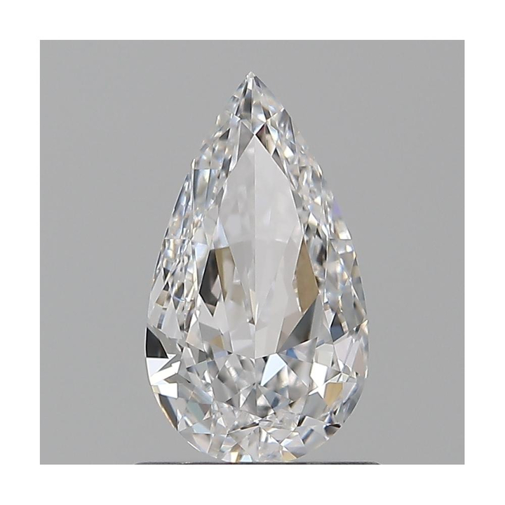 0.70 Carat Pear Loose Diamond, D, VVS1, Excellent, GIA Certified