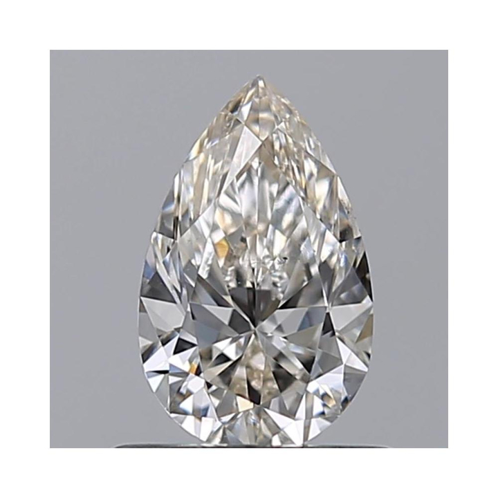 0.57 Carat Pear Loose Diamond, H, SI1, Ideal, GIA Certified
