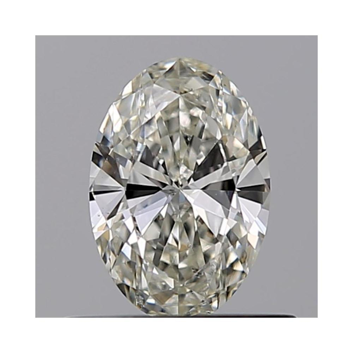 0.51 Carat Oval Loose Diamond, I, SI1, Ideal, GIA Certified