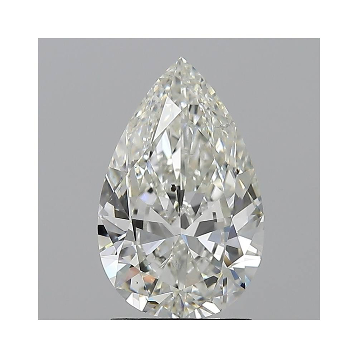 2.01 Carat Pear Loose Diamond, I, SI2, Super Ideal, GIA Certified