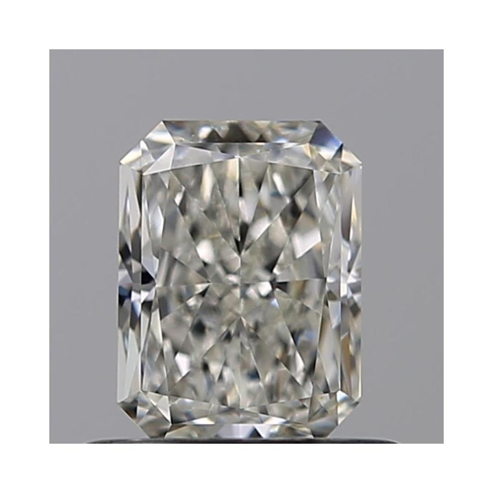 0.60 Carat Radiant Loose Diamond, H, VVS2, Super Ideal, GIA Certified
