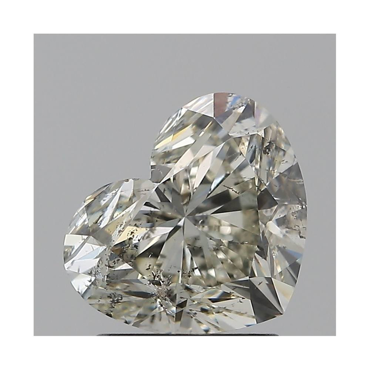 1.50 Carat Heart Loose Diamond, L, SI2, Super Ideal, GIA Certified | Thumbnail