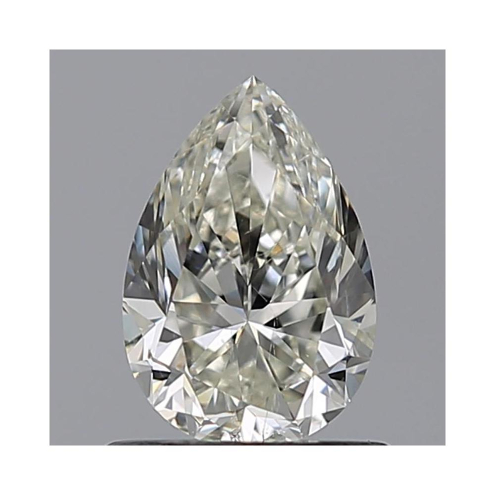 0.70 Carat Pear Loose Diamond, K, SI2, Ideal, GIA Certified