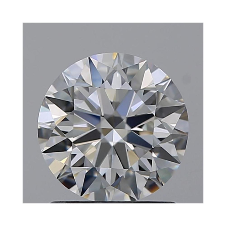0.45 Carat Round Loose Diamond, H, VVS2, Very Good, GIA Certified | Thumbnail