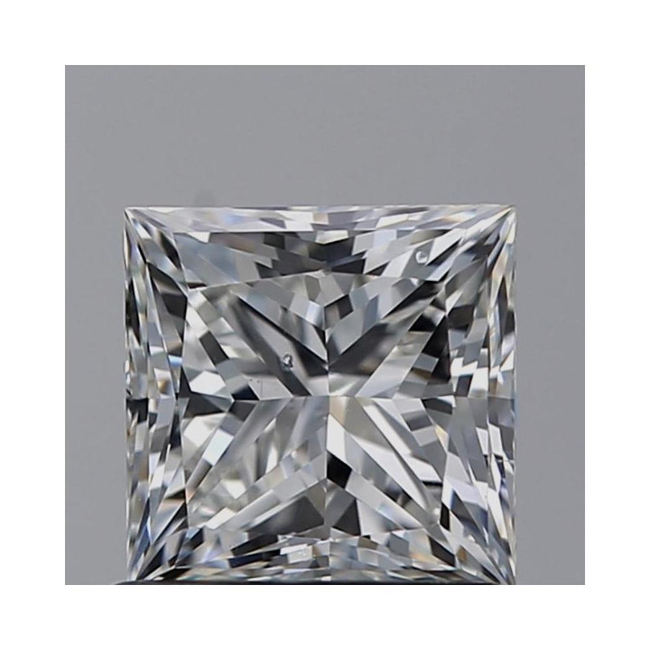 1.00 Carat Princess Loose Diamond, H, SI1, Ideal, GIA Certified | Thumbnail
