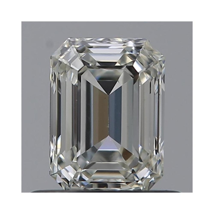 0.60 Carat Emerald Loose Diamond, I, VVS2, Ideal, GIA Certified | Thumbnail