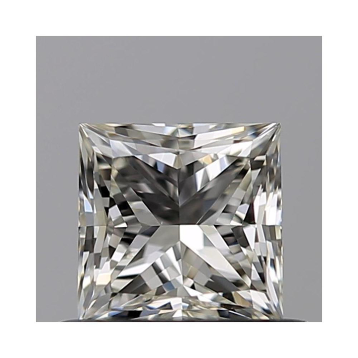 0.52 Carat Princess Loose Diamond, J, VVS1, Super Ideal, GIA Certified