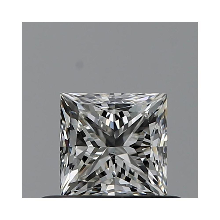 0.50 Carat Princess Loose Diamond, I, SI1, Very Good, GIA Certified