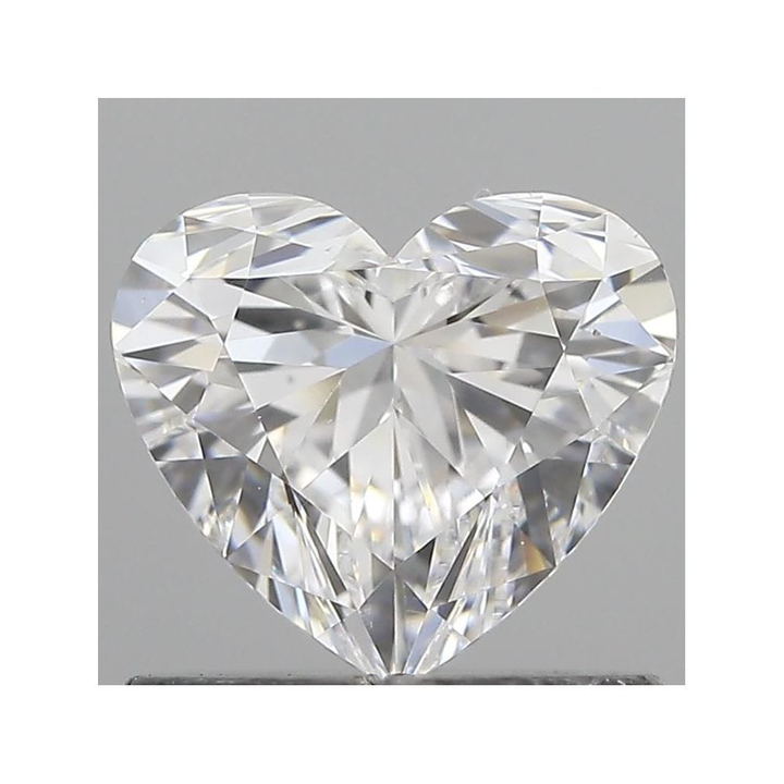 0.76 Carat Heart Loose Diamond, D, VVS2, Super Ideal, GIA Certified | Thumbnail