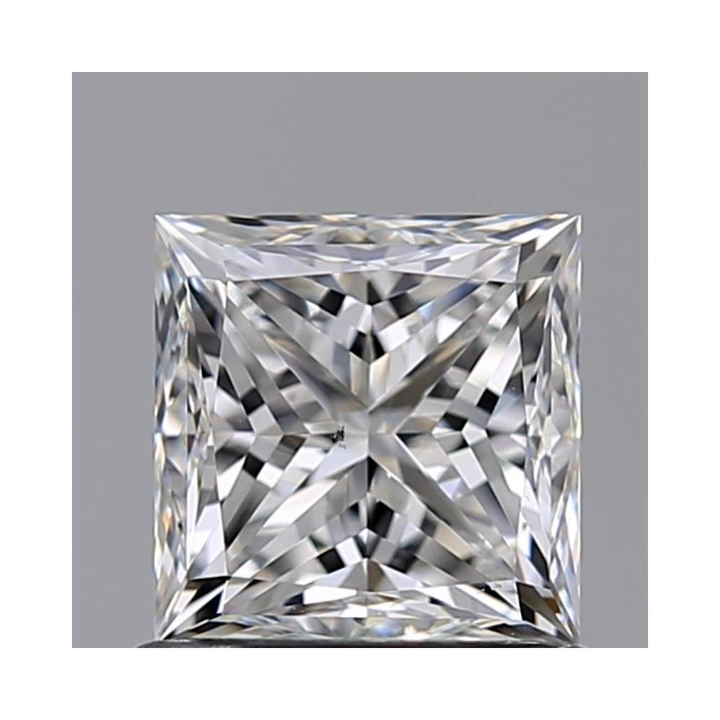 1.00 Carat Princess Loose Diamond, F, VS2, Excellent, GIA Certified | Thumbnail