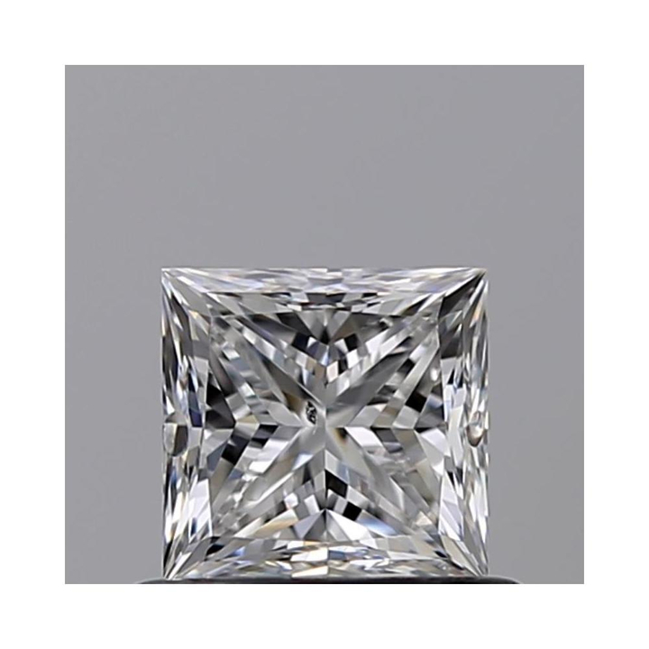 0.62 Carat Princess Loose Diamond, E, SI1, Ideal, GIA Certified | Thumbnail