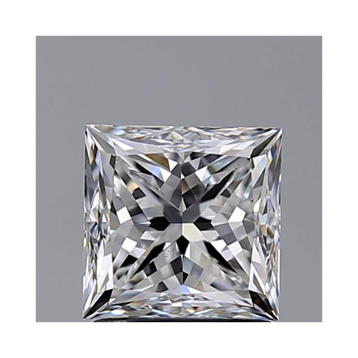 1.51 Carat Princess Loose Diamond, E, VS1, Excellent, GIA Certified