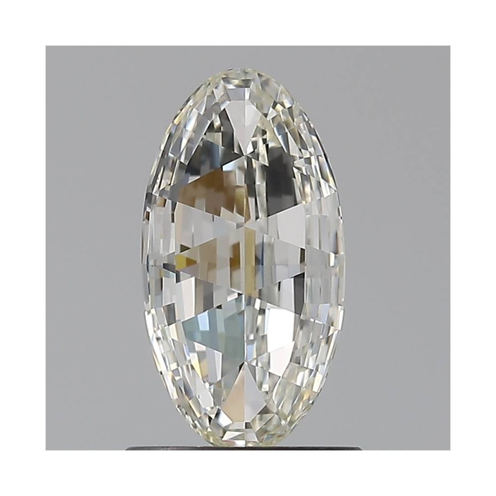 0.70 Carat Oval Loose Diamond, J, IF, Very Good, GIA Certified | Thumbnail