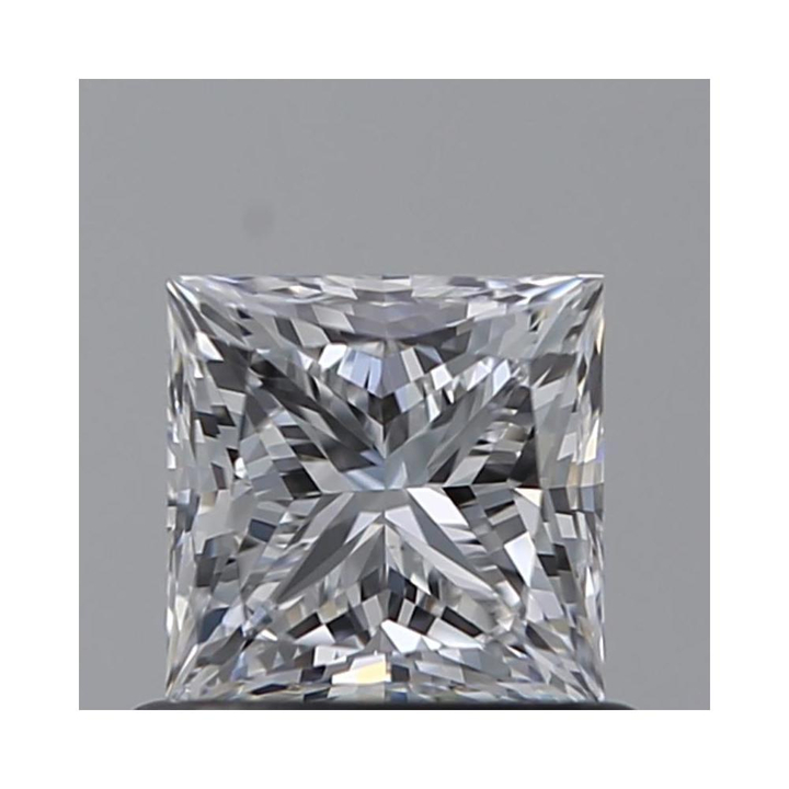 0.70 Carat Princess Loose Diamond, D, VS2, Ideal, GIA Certified | Thumbnail
