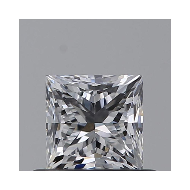 0.50 Carat Princess Loose Diamond, D, VS1, Very Good, GIA Certified