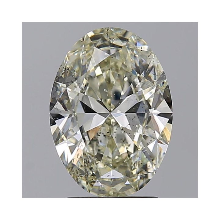 2.00 Carat Oval Loose Diamond, M, SI2, Super Ideal, GIA Certified | Thumbnail