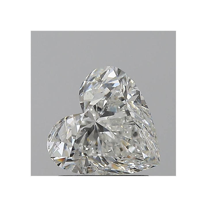 1.50 Carat Heart Loose Diamond, G, SI1, Ideal, GIA Certified | Thumbnail