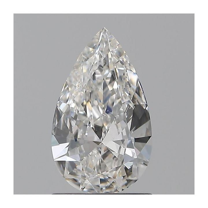 0.80 Carat Pear Loose Diamond, F, SI1, Ideal, GIA Certified | Thumbnail