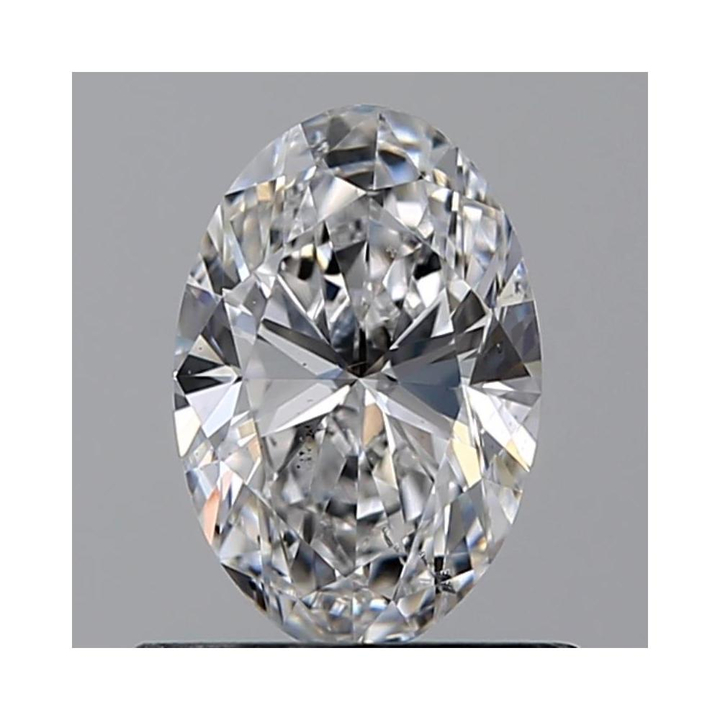 0.72 Carat Oval Loose Diamond, D, SI1, Ideal, GIA Certified | Thumbnail
