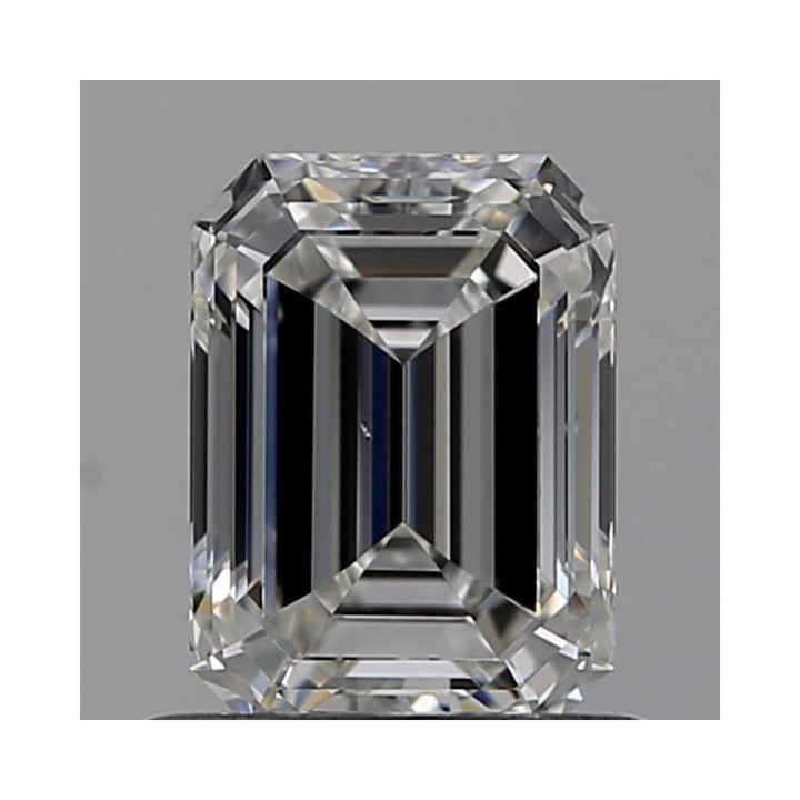 0.83 Carat Emerald Loose Diamond, F, VS2, Super Ideal, GIA Certified | Thumbnail