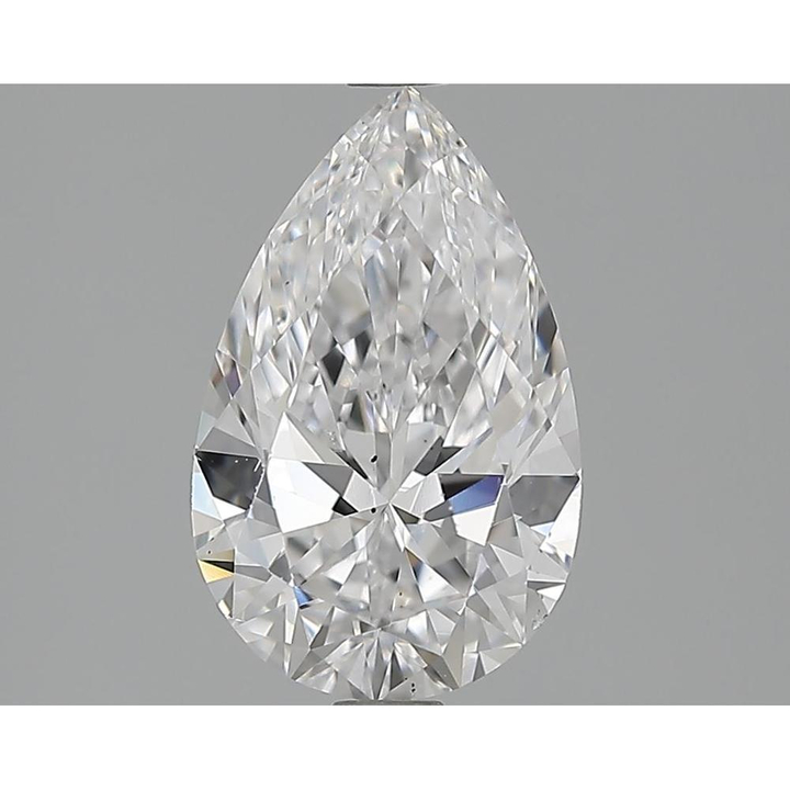 2.11 Carat Pear Loose Diamond, D, SI1, Super Ideal, GIA Certified