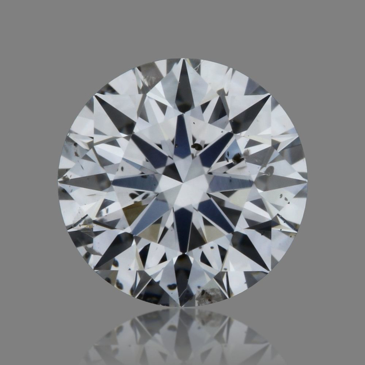 0.42 Carat Round Loose Diamond, D, SI2, Super Ideal, GIA Certified