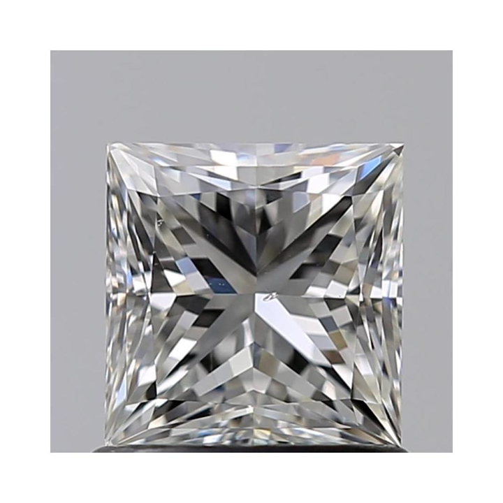 1.00 Carat Princess Loose Diamond, H, VS2, Excellent, GIA Certified | Thumbnail