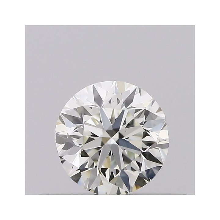0.30 Carat Round Loose Diamond, K, VS2, Very Good, GIA Certified