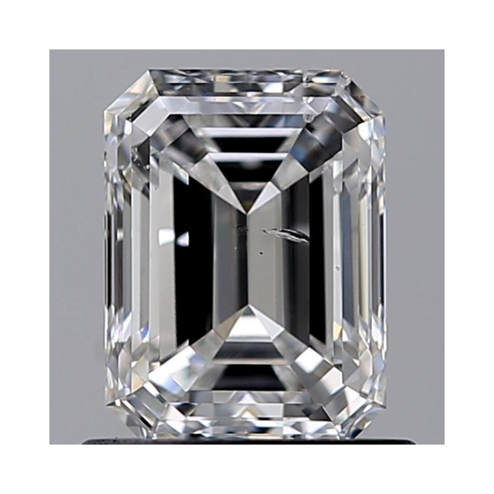 0.80 Carat Emerald Loose Diamond, E, SI2, Ideal, GIA Certified | Thumbnail