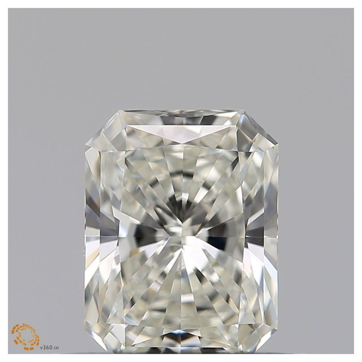 0.51 Carat Radiant Loose Diamond, I, VVS1, Ideal, GIA Certified | Thumbnail